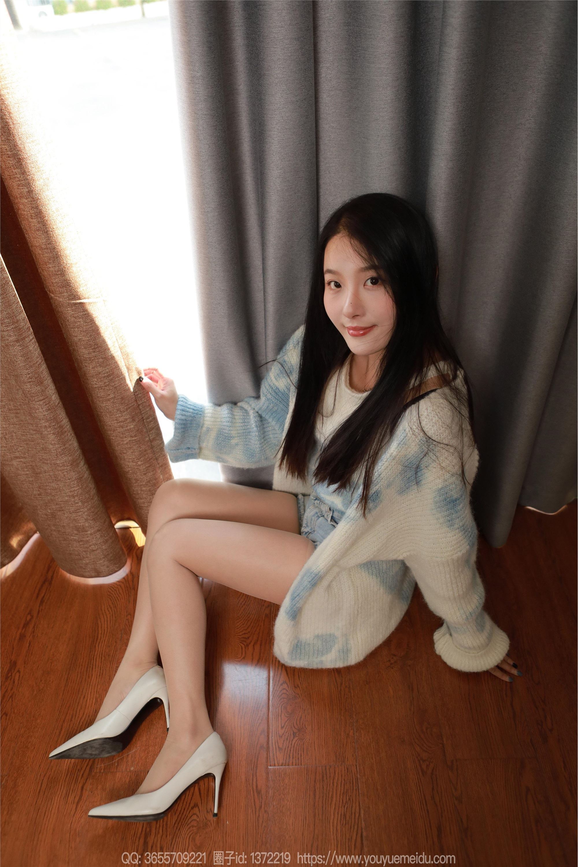 IESS异思趣向  2025.01.03 丝享家 1941 婉萍《蓝白毛衣（上）》